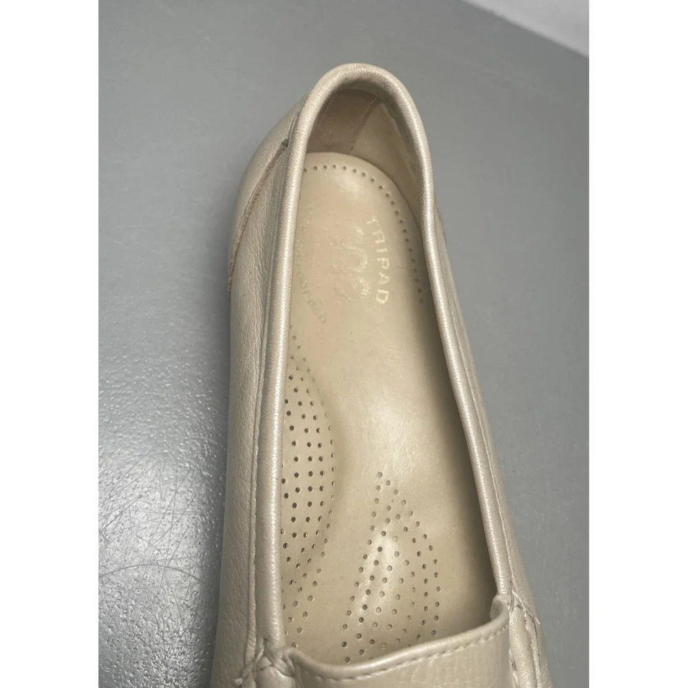SAS Simplify Pearl Bone Tripad Comfort Flat Loafers Shoes USA Womens US 7